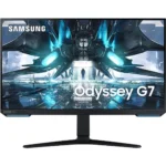 Samsung Odyssey 28in G70A Gaming Computer Monitor, 4K UHD LED Display, HDR 400, 144Hz, G-Sync and FreeSync Premium, Front Light Panels, LS28AG700NNXZA