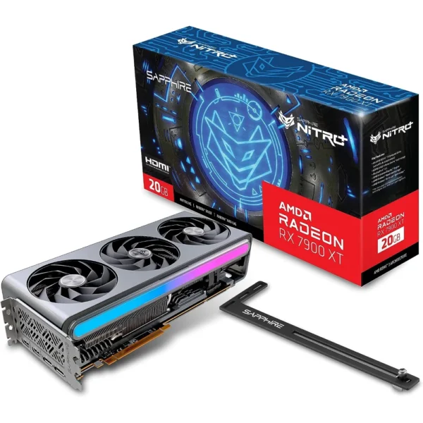 Sapphire 11323-01-40G Nitro+ AMD Radeon RX 7900 XT Vapor-X with 20GB GDDR6 Gaming Graphics Card