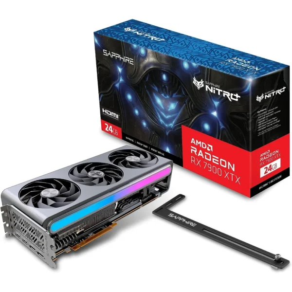 Sapphire 11322-01-40G Nitro+ AMD Radeon RX 7900 XTX Vapor-X Gaming Graphics Card with 24GB GDDR6, AMD RDNA 3