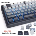 SKYLOONG GK104Pro Dual-Screen Tri-mode Wireless RGB Mechanical Keyboard - Twilight - Red Switches - Image 2