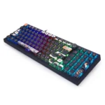 SKYLOONG GK980 Optical Wired RGB Mechanical Keyboard - Dark Tale - Red Switches - Image 3