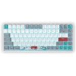 Skyloong GK84 Coral Sea Tri-mode Wireless RGB Mechanical Keyboard - Brown Switches