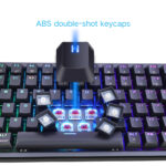Skyloong GK84 Black Tri-mode Wireless RGB Mechanical Keyboard - Red Switches - Image 2