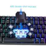 Skyloong GK96 Black Tri-mode Wireless RGB Mechanical Keyboard - Red Switches - Image 6