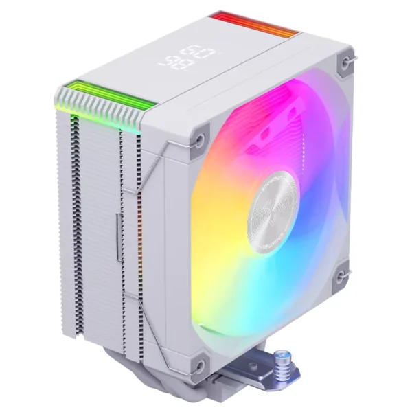 SNOWMAN MT4-V4 Digital ARGB Dual Tower CPU Cooler - White