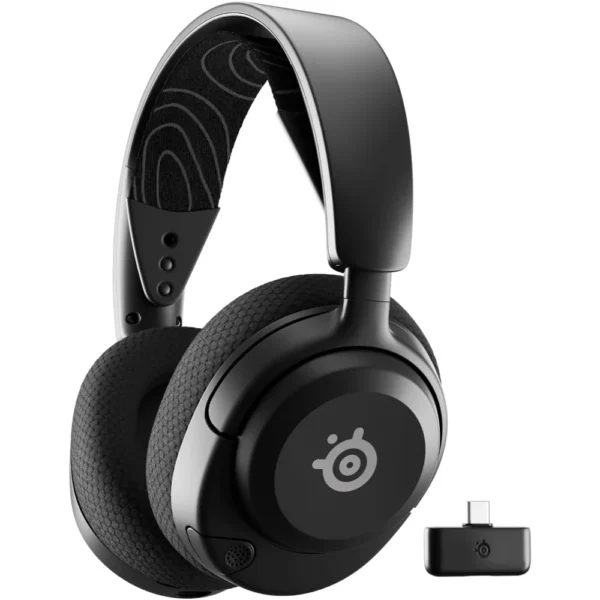 SteelSeries Arctis Nova 5 Wireless Multi-System Gaming Headset, Neodymium Magnetic Drivers, 100+ Audio Presets, 60 HR Battery, 2.4GHz or BT, ClearCast Gen2.X Mic, PC, PS5, PS4, Switch, Mobile