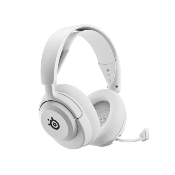 SteelSeries Arctis Nova 5 Wireless Multi-System Gaming Headset, Neodymium Magnetic Drivers, 100+ Audio Presets, 60 HR Battery, 2.4GHz or BT, ClearCast Gen2.X Mic, PC, PS5, PS4, Switch, Mobile, White