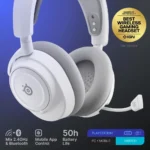 SteelSeries Arctis Nova 7P Wireless Gen 2 Gaming Headset - White - Image 3