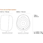 SteelSeries Arena 3 2.0 Desktop Gaming Speakers - Immersive Audio, On-Speaker Controls, 4in Drivers - Wired & Bluetooth - PC, Mac, Mobile - Image 2