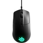 SteelSeries Rival 3 Wired Gaming Mouse - 8,500 CPI TrueMove Core Optical Sensor