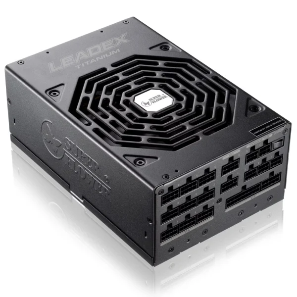 Super Flower Leadex VII Titanium 1600W 80+ Titanium Full Modular Power Supply, ATX 3.1, PCIe 5.0 Cable