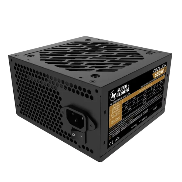 Super Flower Zillion 650W ATX 80+ Bronze Power Supply