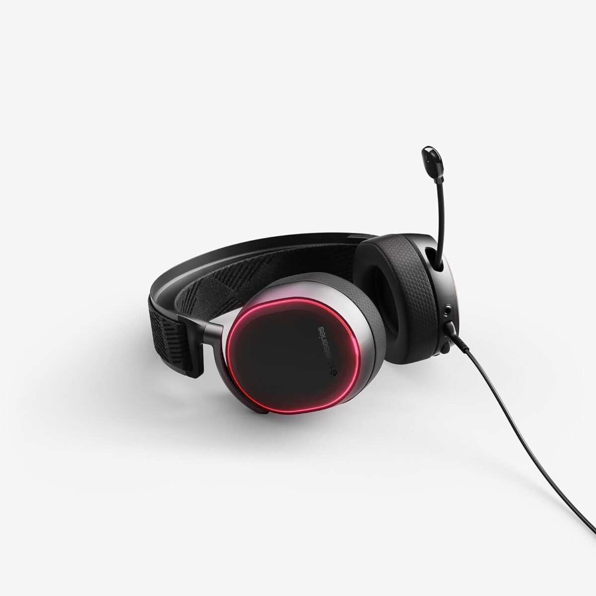 SteelSeries Arctis Pro 7.1 Surround Sound High Fidelity Gaming Headset - Black - Image 2