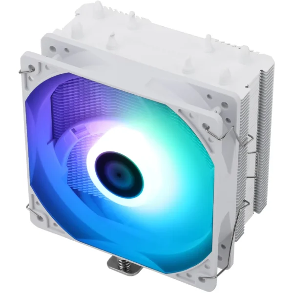 Thermalright Assassin X 120 Refined SE ARGB Single Tower CPU Cooler, 120mm PWM Fan, 4 Heat Pipes, Intel LGA 1851/1700 & AMD AM4/AM5 - White