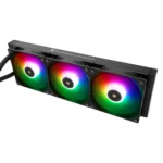 Thermalright Core Vision 360 ARGB 360mm AIO Liquid CPU Cooler, IPS LCD Screen - Black - Image 4