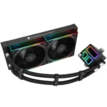 Thermalright Frozen Infinity 240 ARGB 240mm AIO Liquid CPU Cooler - Black - Image 3