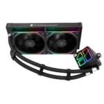 Thermalright Frozen Infinity 240 ARGB 240mm AIO Liquid CPU Cooler - Black - Image 5