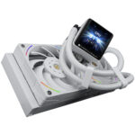 Thermalright Frozen Vision 240 ARGB 240mm AIO Liquid CPU Cooler, IPS LCD Screen - White - Image 6