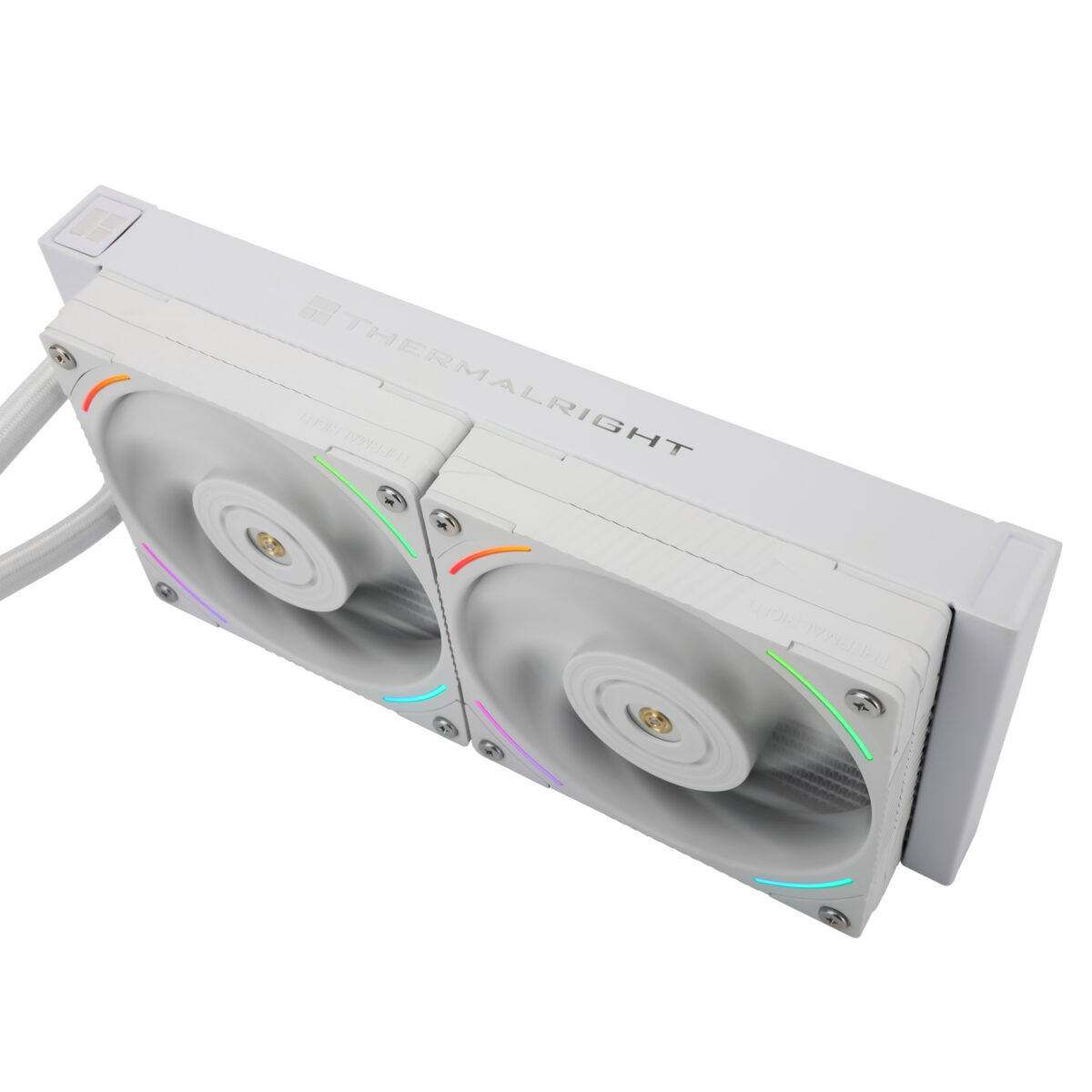 Thermalright Frozen Vision 240 ARGB 240mm AIO Liquid CPU Cooler, IPS LCD Screen - White - Image 5