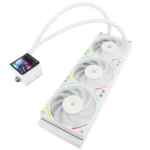 Thermalright Frozen Vision 360 ARGB 360mm AIO Liquid CPU Cooler, IPS LCD Screen - White - Image 5