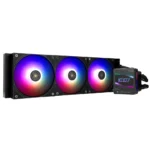 Thermalright Grand Vision 360 ARGB 360mm AIO Liquid CPU Cooler, IPS LCD Screen - Black