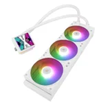 Thermalright Grand Vision 360 ARGB 360mm AIO Liquid CPU Cooler, IPS LCD Screen - White - Image 4