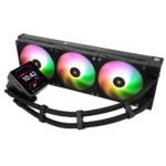Thermalright Grand Vision 360 ARGB 360mm AIO Liquid CPU Cooler, IPS LCD Screen - Black - Image 5