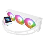 Thermalright Grand Vision 360 ARGB 360mm AIO Liquid CPU Cooler, IPS LCD Screen - White - Image 2