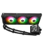 Thermalright Grand Vision 360 ARGB 360mm AIO Liquid CPU Cooler, IPS LCD Screen - Black - Image 4