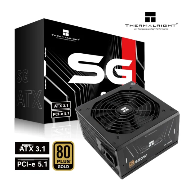 Thermalright SG-850 850W ATX 3.1 PCIe 5.1 80+ Gold Full Modular Power Supply