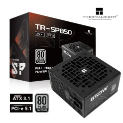 Thermalright SP-850 850W 80+ Platinum Fully Modular Power Supply, ATX 3.1/PCIe 5.1 Supported