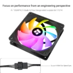 Thermalright TL-C12C-S X3 ARGB 120mm Case Fan - Black - Image 4