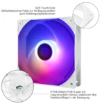 Thermalright TL-C12CW-S X3 ARGB 120mm Case Fan - White - Image 3