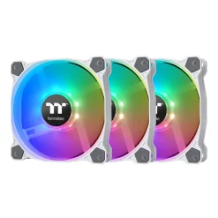 Thermaltake Pure 12 ARGB Sync Radiator Fan TT Premium Edition, 3-Pack - Snow