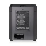 Thermaltake The Tower 600 ATX Mid-Tower PC Gaming Case, 2x Pre-installed CT140 Fans, Without LCD Screen - Black - Image 4