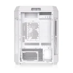 Thermaltake The Tower 600 ATX Mid-Tower PC Gaming Case, 2x Pre-installed CT140 Fans, Without LCD Screen - Snow - Image 3