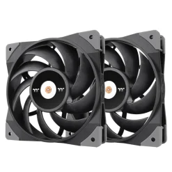 Thermaltake TOUGHFAN 12 High Static Pressure Radiator Fan, 2-Pack - Black