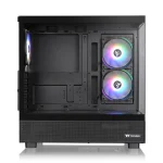 Thermaltake View 270 TG ARGB V2 ATX Mid-Tower PC Gaming Case, 3x Pre-installed ARGB Lite Fans - Black - Image 3