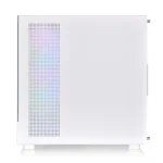 Thermaltake View 270 TG ARGB V2 ATX Mid-Tower PC Gaming Case, 3x Pre-installed ARGB Lite Fans - Snow - Image 4