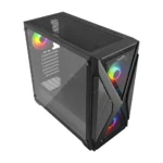 Thunder Diesel TGC-684 ATX Gaming Case - 3 ARGB Fans Pre-Installed - Image 5