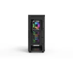 Thunder Gladius TGC-1026-B E-ATX ARGB Gaming Case - 3 ARGB Fans Pre-Installed - Image 4