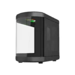 Thunder Rogue TGC-657B Modern Aesthetic Dual Chamber Panoramic Tempered Glass Mid-Tower ATX PC Gaming Case - Black - Image 10