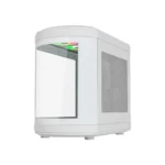 Thunder Rogue TGC-657W Modern Aesthetic Dual Chamber Panoramic Tempered Glass Mid-Tower ATX PC Gaming Case - White - Image 7