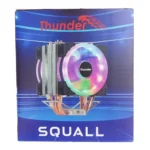 Thunder Squall TAC-225 ARGB CPU Air Cooler - 4 Copper Heatpipes, Dual Fan