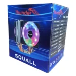 Thunder Squall TAC-225 ARGB CPU Air Cooler - 4 Copper Heatpipes, Dual Fan - Image 2