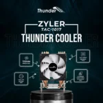 Thunder Zyler TAC-1017 ARGB CPU Air Cooler - 4 Copper Heatpipes, Single Fan - Image 2