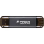 Transcend ESD310C 512GB Dual USB 10Gbps Portable SSD, USB Type-A, USB Type-C, TS512GESD310C - Image 2