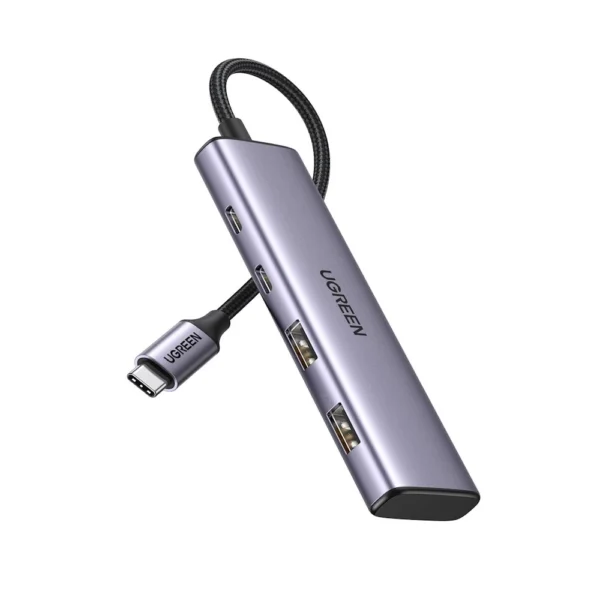 Ugreen 15395 USB-C To 2xUSB-A + 2xUSB-C HUB USB- A &C 5Gbps (4 IN 1)