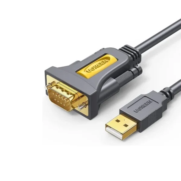 Ugreen 20222 USB 2.0 A To DB9 RS-232 Male Adapter Cable 2M