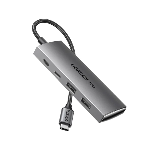 Ugreen 30758 USB-C To 2xUSB-A + 2xUSB-C HUB USB- A &C 10Gbps (4 IN 1)